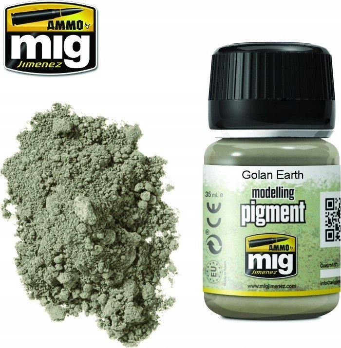 Vallejo Ammo: Modelling Pigment - Golan Earth (35 ml)