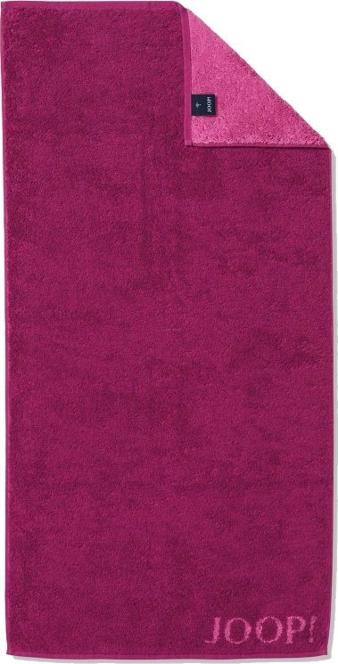 Joop! Ręcznik frotte 50x100 cm Doubleface 1600-22 fuksja