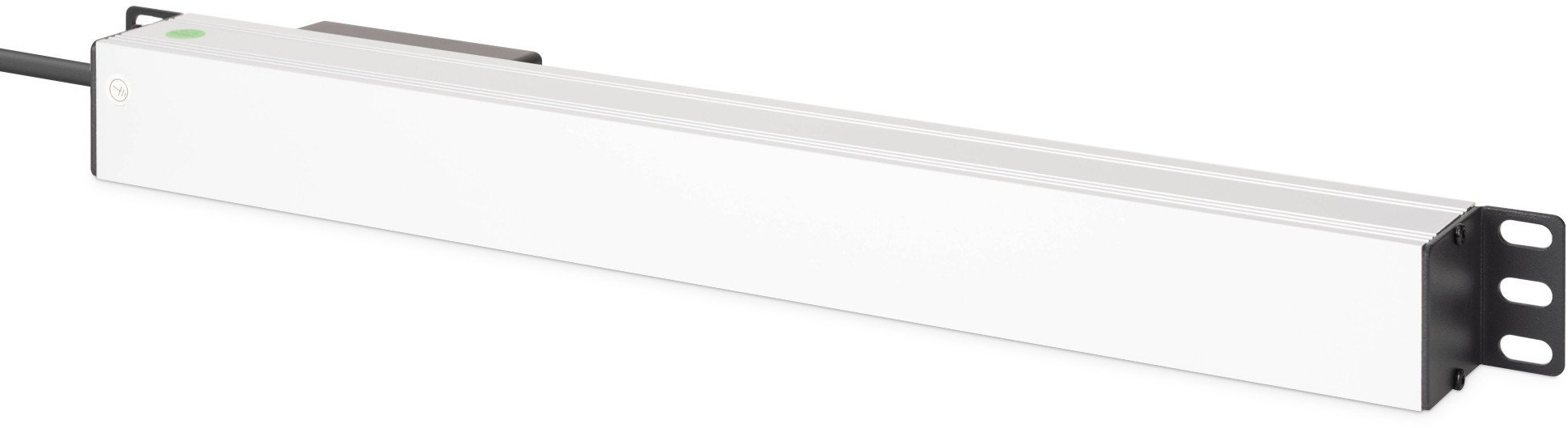 1U Alu PDU,rackmount.,7x safety outlet 16A, 4000W, 250VAC 50/60Hz, 1x circuit breaker