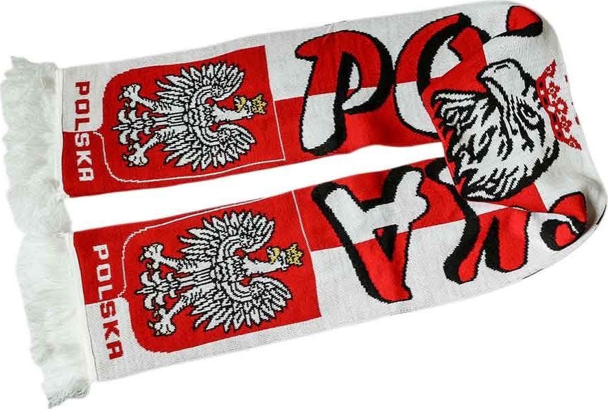Reda Szalik kibica Polska biało-czerwone litery z orłem uniwersalny