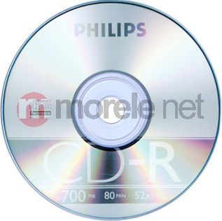 Philips CD-R 700 MB 52x 25 sztuk (CR7D5NB25)