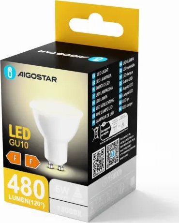 Aigostar Żarówka LED GU10 6W 3000K LED GU10 6W 3000K