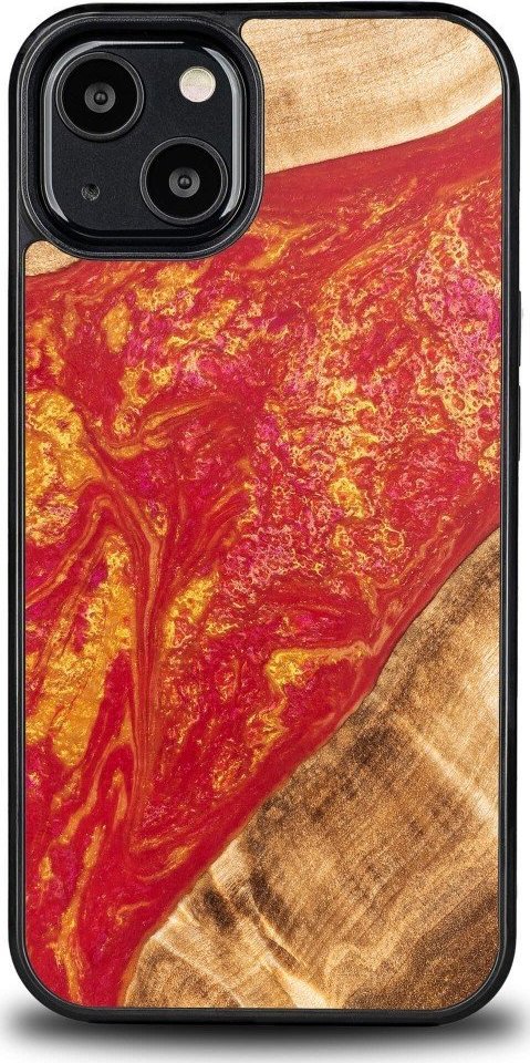 BeWood Etui Bewood Unique na iPhone 13 - Neons - Paris