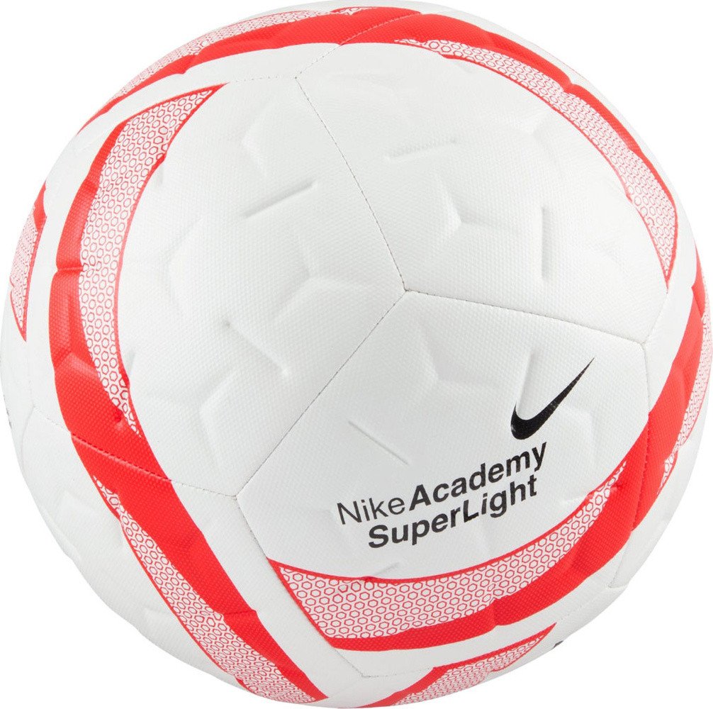 Nike Piłka nożna Academy Superlight white-red HV6345 100 3