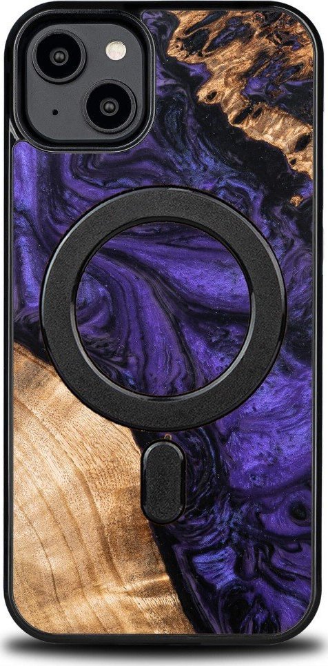 BeWood Etui Bewood Unique na iPhone 14 Plus - Violet z MagSafe