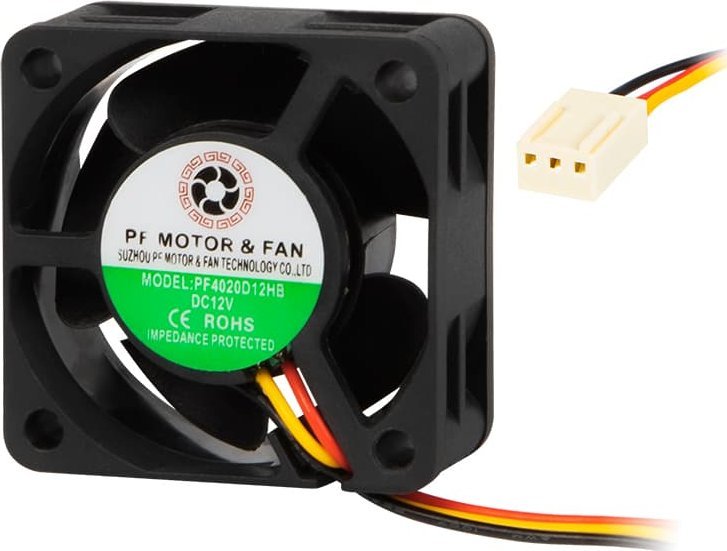 Wentylator Blow 40x20mm 12V kulkowy