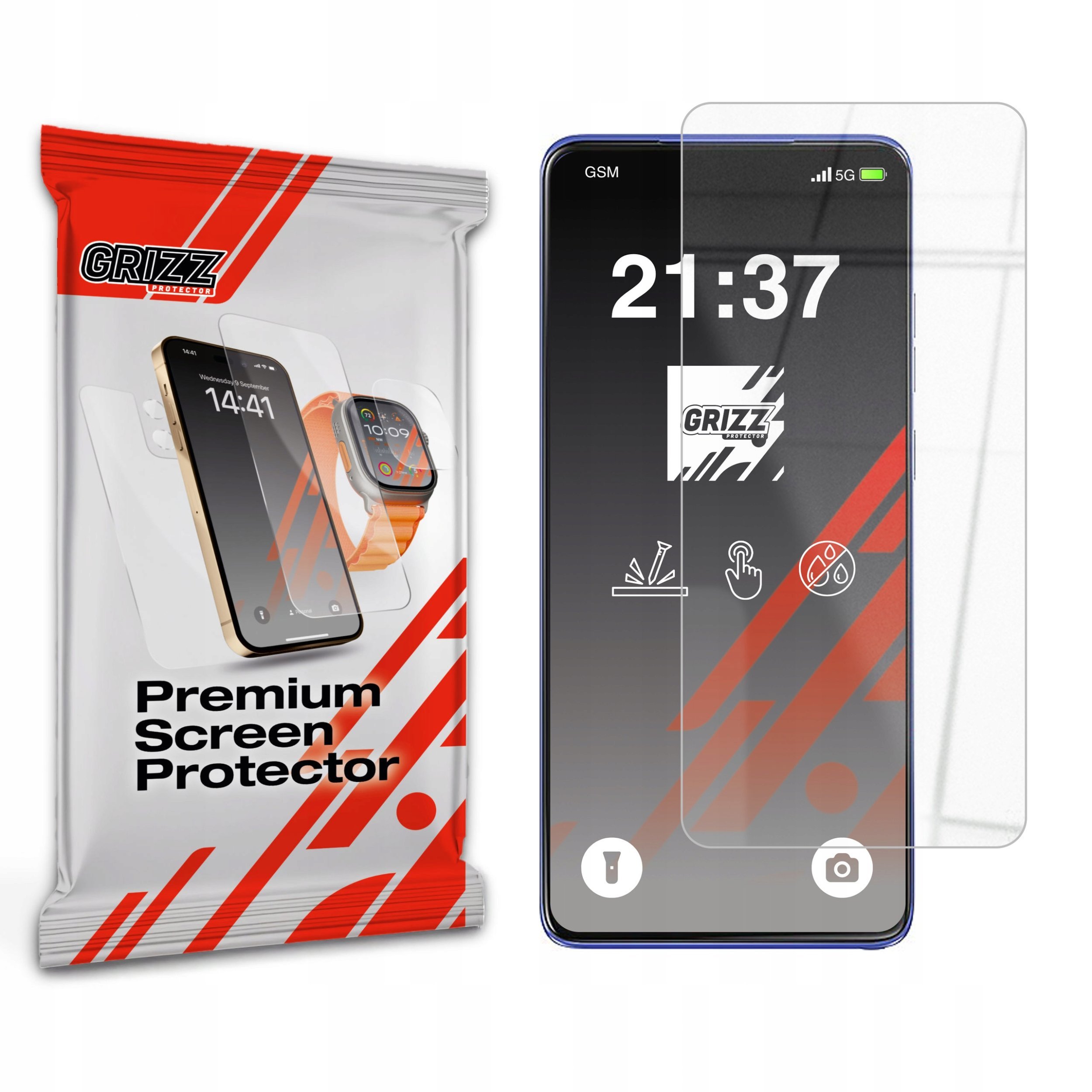 Szkło hybrydowe GrizzGlass HybridGlass do Motorola Moto G Stylus 5G (2025)