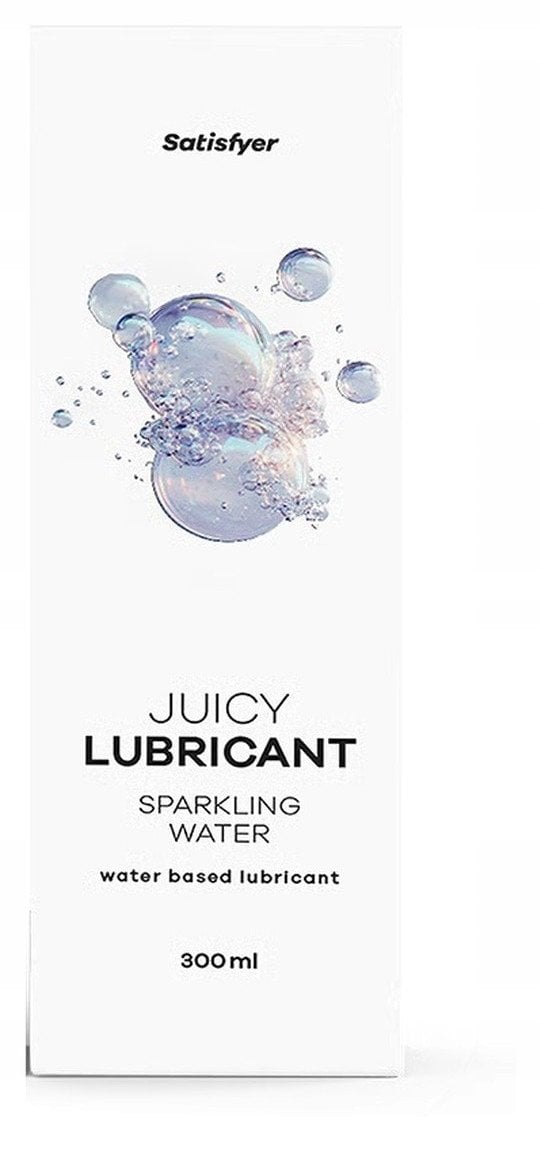 SATISFYER_Water Based Lubricant lubrykant na bazie wody Sparkling Water 300ml