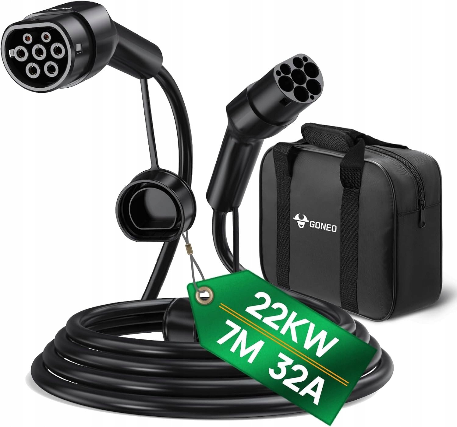 Kabel do ładowania samochodów Digitus Type 2 22kW 7m (350863743)