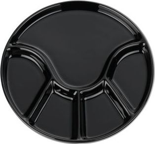 Kela Talerz Kela Annelie do fondue, śred.23 cm, czarny
