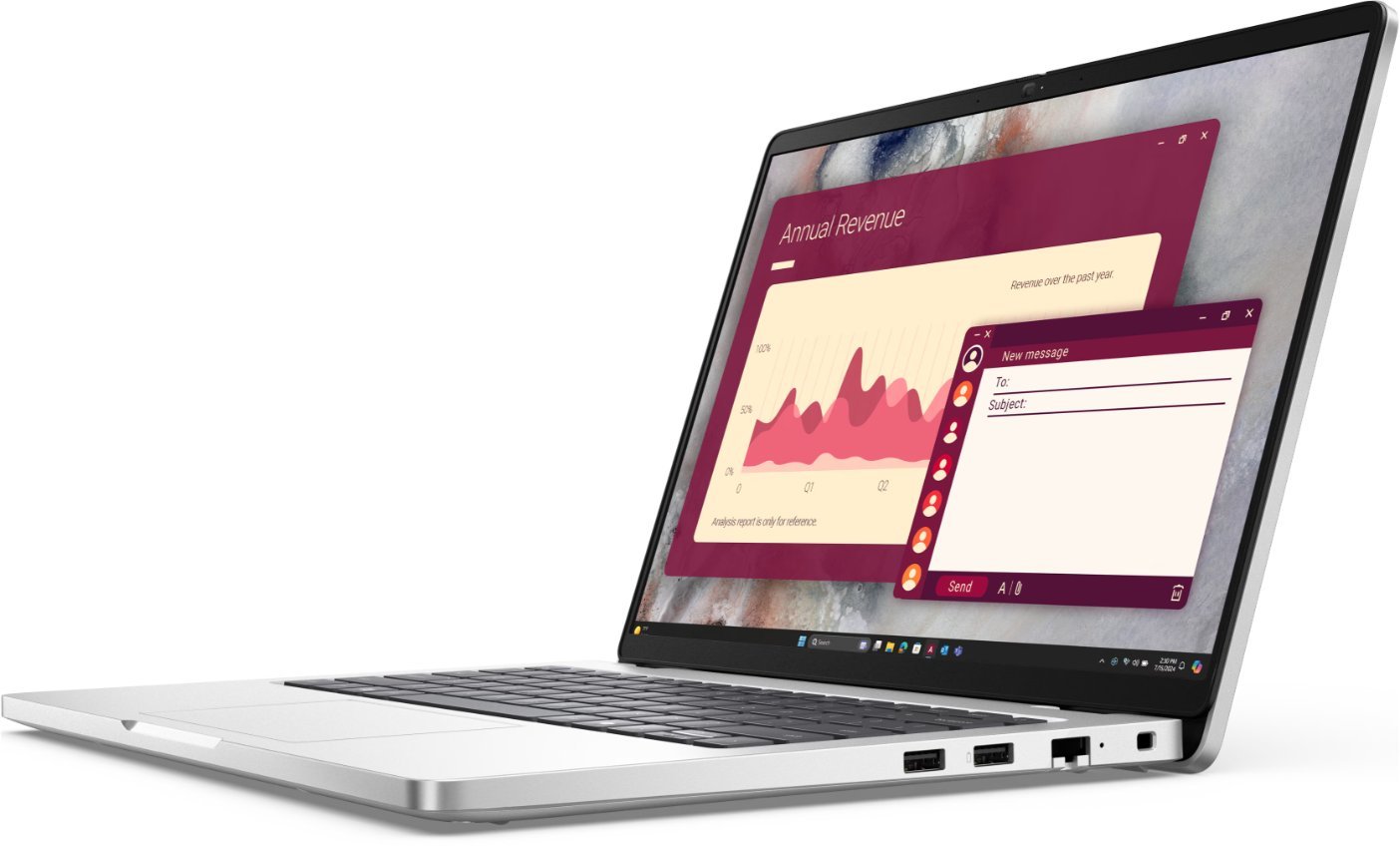 Laptop Dell Pro 14 FHD+ Ultra 5 235U 16GB 512GB Intel Integrated Win11 Pro Nordic Backlit kbd FP SC 3Y ProSupport NBD Onsite Warranty