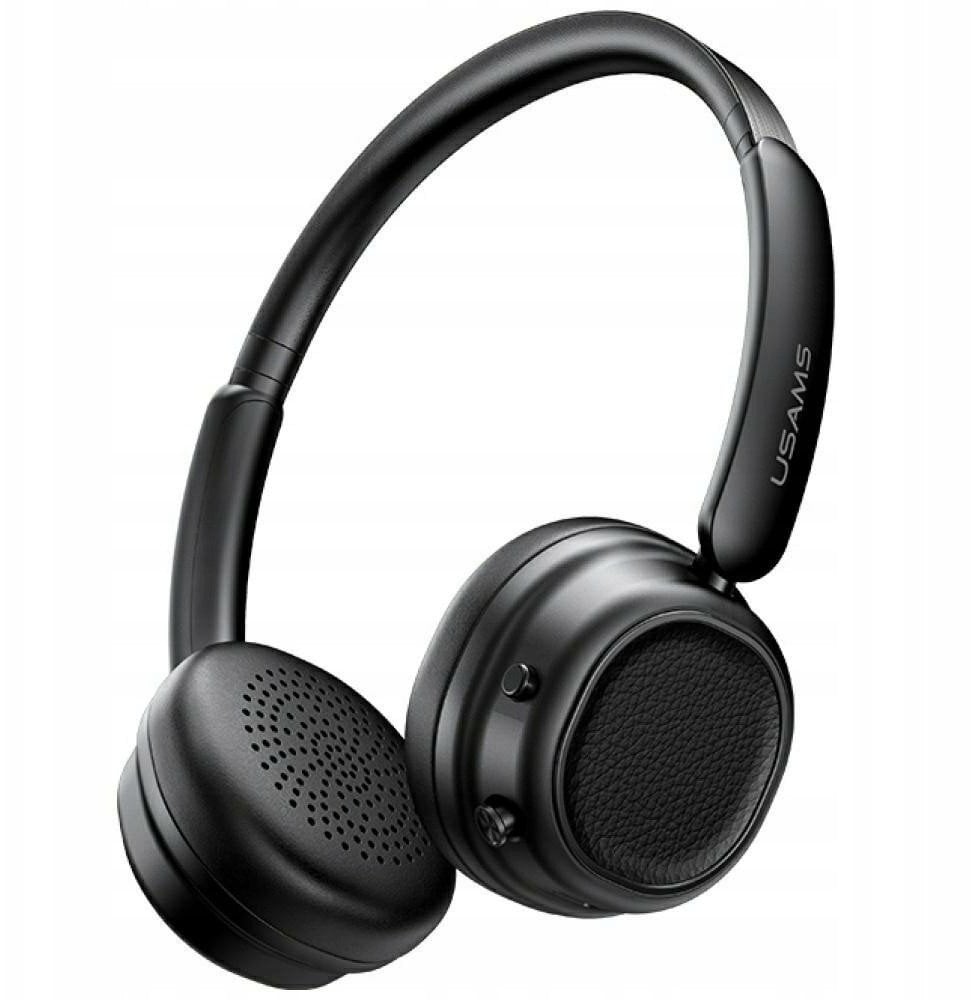Sluchawki nauszne USAMS SR01 Bluetooth 5.3 ANC czarny