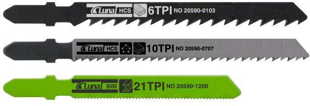 Luna Brzeszczoty do wyrzynarek w zestawie 3szt. - 181050105