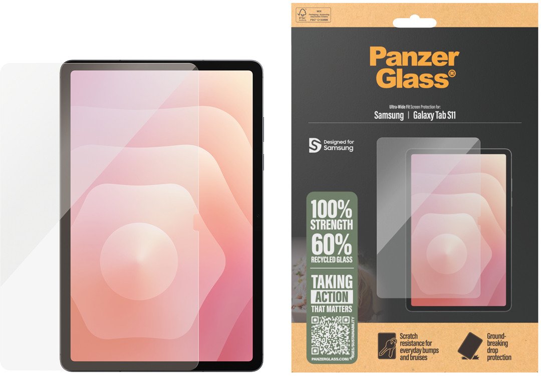 Szkło hartowane PanzerGlass Ultra-Wide Fit do Samsung Galaxy Tab S11