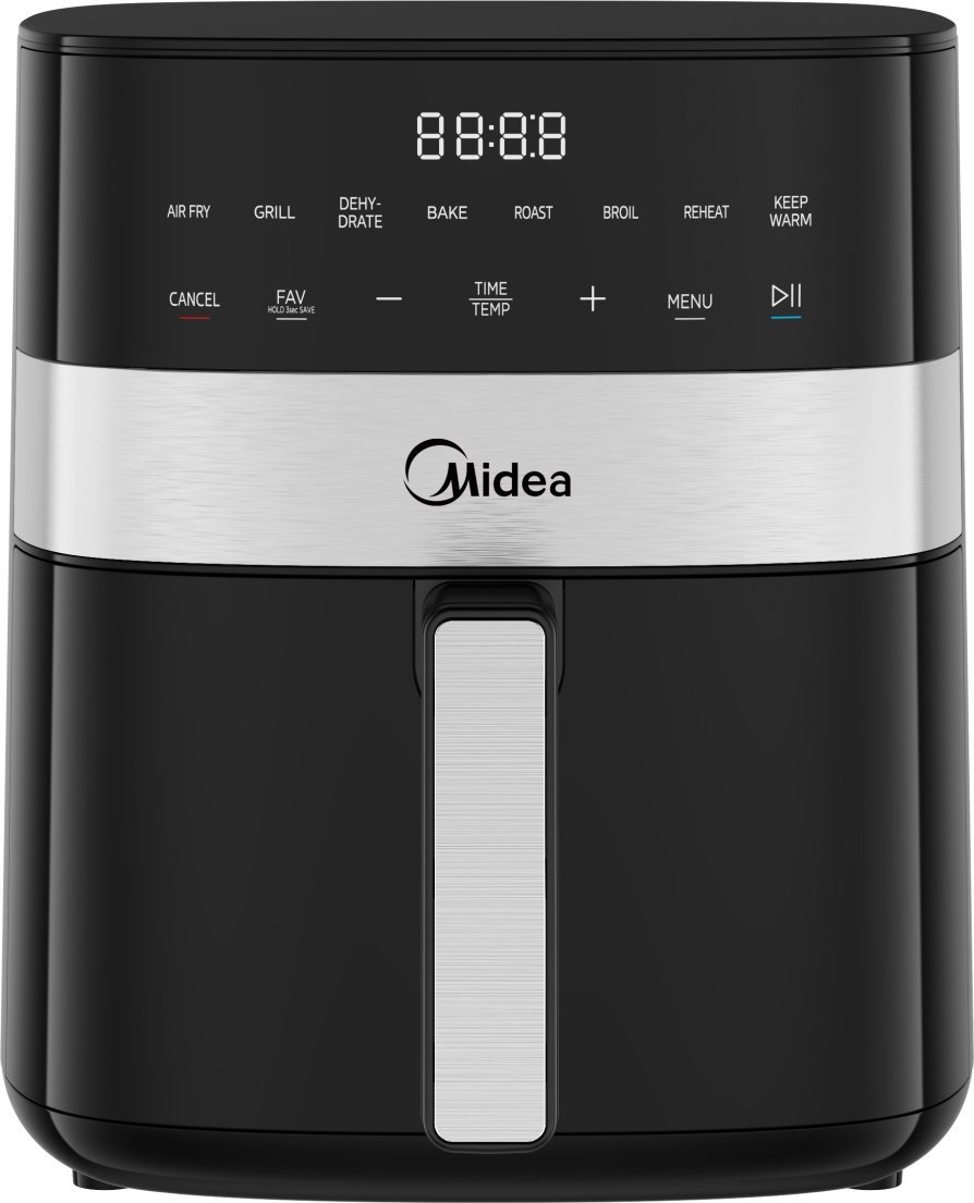 Frytkownica beztłuszczowa Midea Midea MF-CN65E Air fryer digital, 6.5L, Black