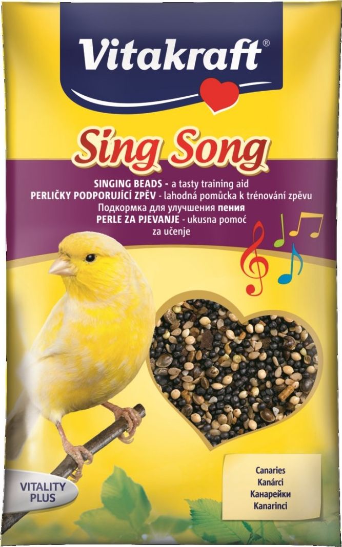 Vitakraft VITAKRAFT WITAMINY KANAREK ŚPIEW /25 SING PERLEN - 03654