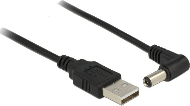 Kabel USB Delock USB-A - 1.5 m Czarny (83578)