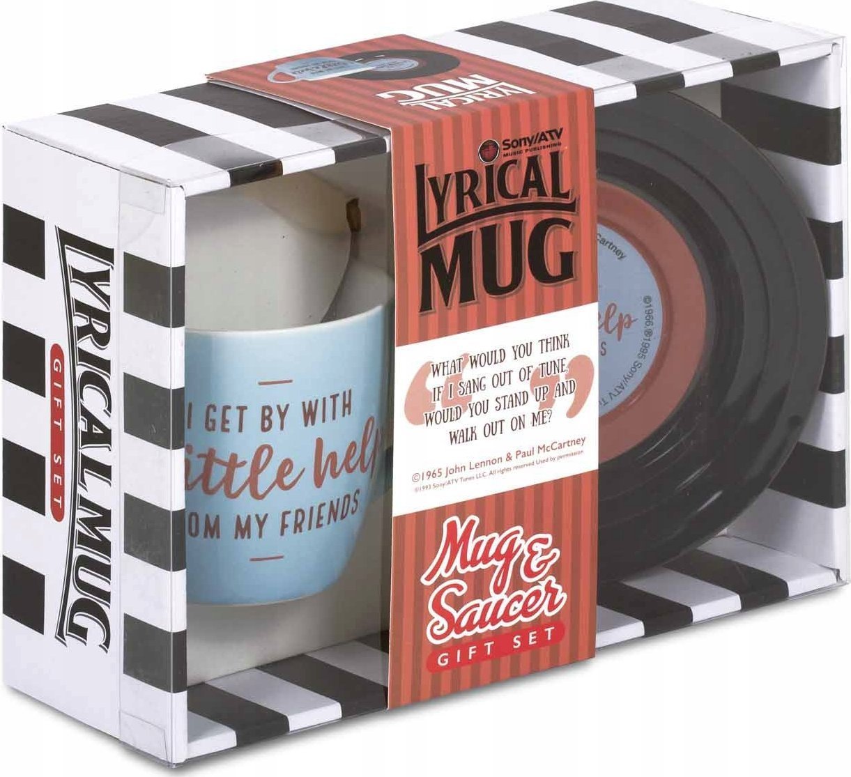 Thumbs Up ThumbsUp! Tasse "A little help" 250ml blau