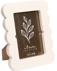 Ramka na zdjęcie z falowanym brzegiem BASE, 18,5 x 2,2 x 23,3 cm