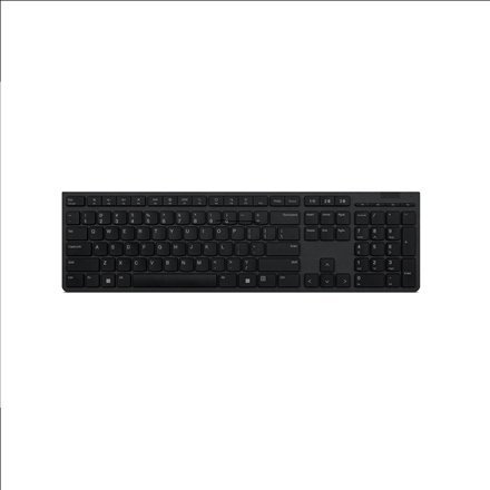 Klawiatura Lenovo Lenovo | Professional Wireless Rechargeable Keyboard | 4Y41K04074 | Keyboard | Wireless | Estonian | Grey | Scissors switch keys