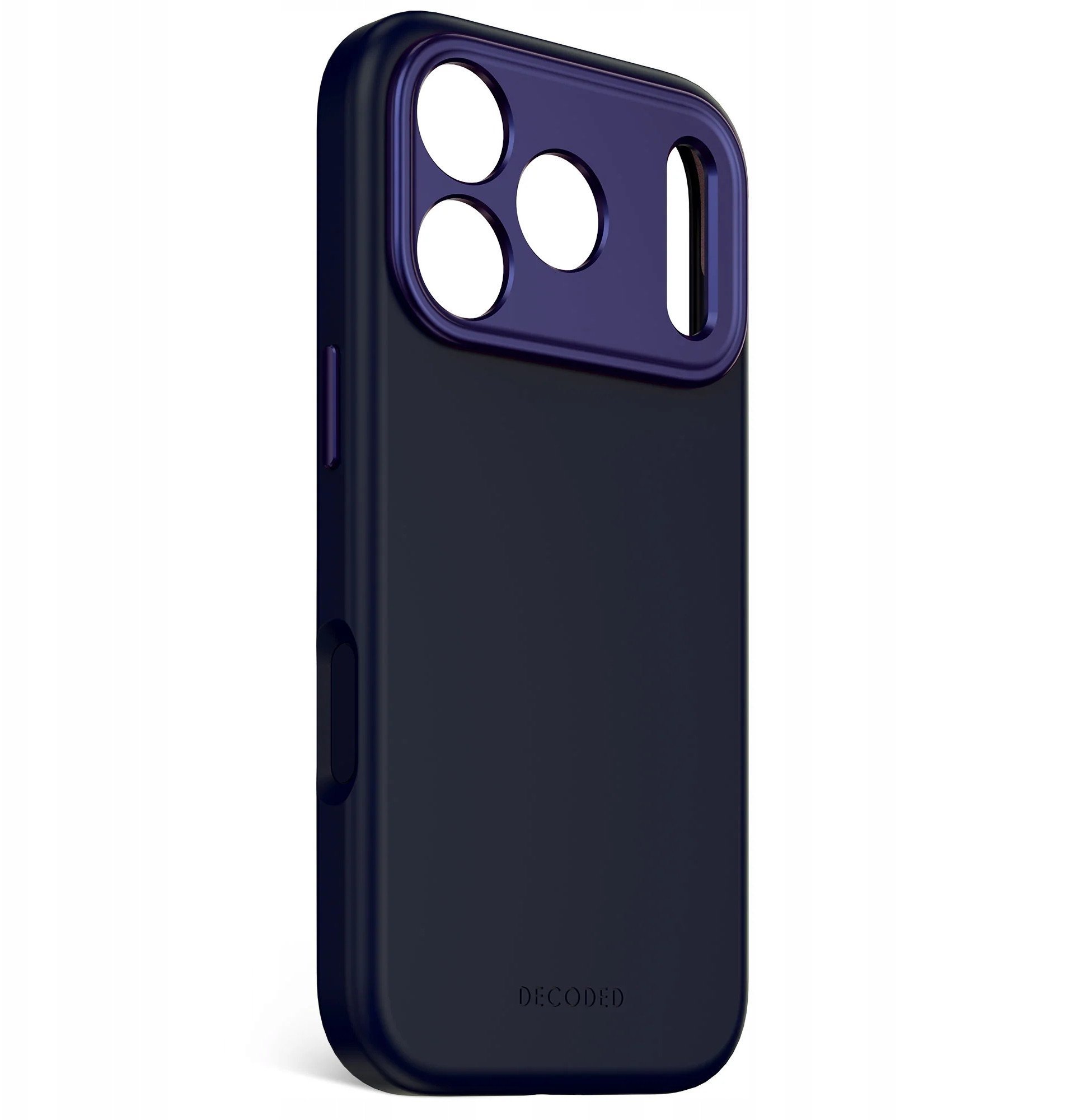 Decoded AntiMicrobial Silicone Backcover - silikonowa obudowa ochronna do iPhone 17 Pro kompatybilna z MagSafe true navy