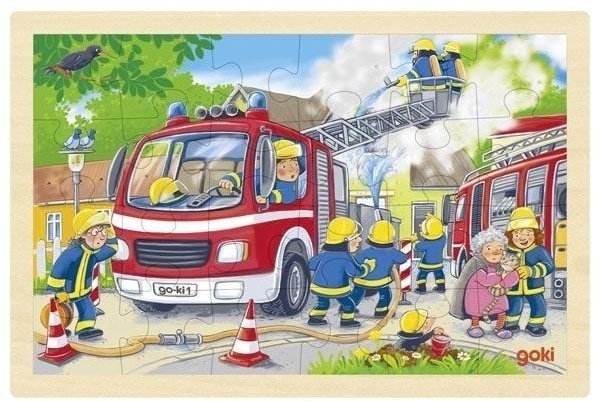 Puzzle Akcja strażacka 24el