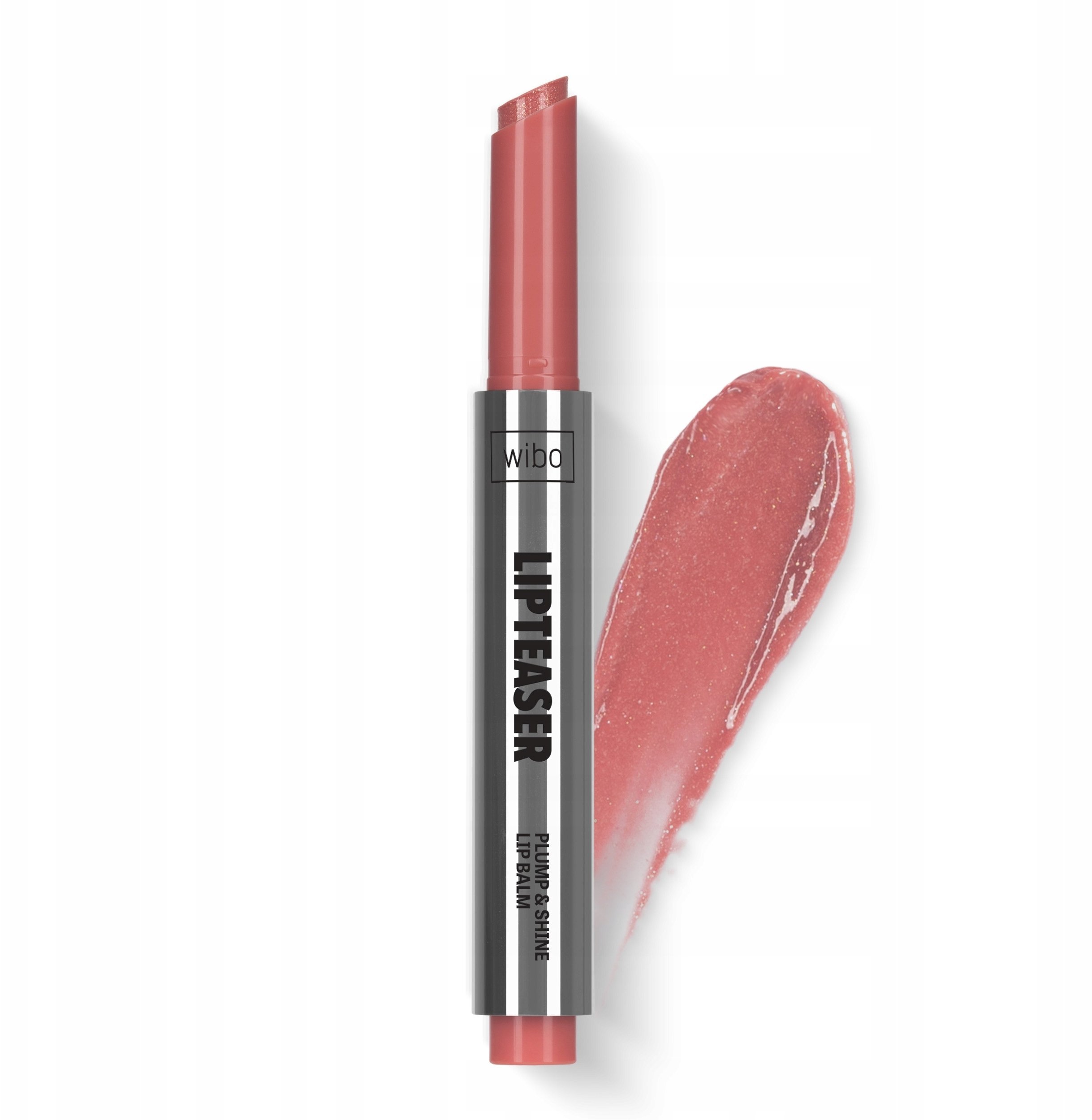 WIBO_Lipteaser Plump&Shine balsam do ust z błyszczącymi drobinkami 03 Cayenne Kiss 1,5g