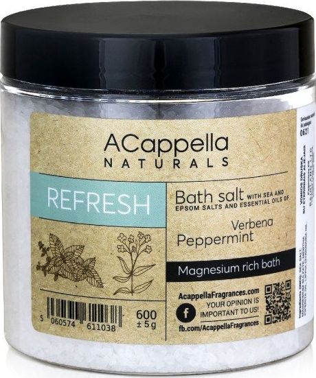 Aromika Sól Acappella Naturals Refresh 600g