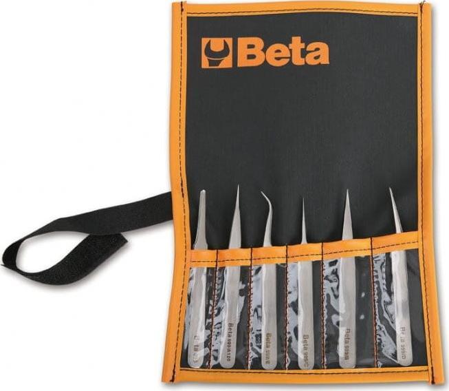 Beta Tools ZESTAW PĘSET KWASOODPORN.NIEMAGNET. 6SZT 999/B6 BETA UTENSILI S.P.A.