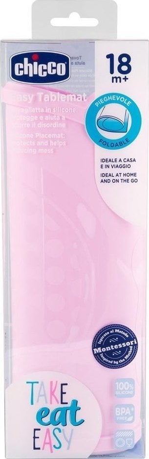 Mata - podkładka na stół 18m+ różowa