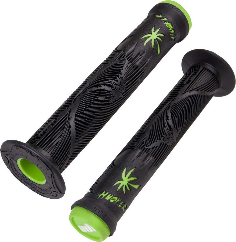 ODI Chwyty BMX ODI Hucker czarno-zielone 160 mm