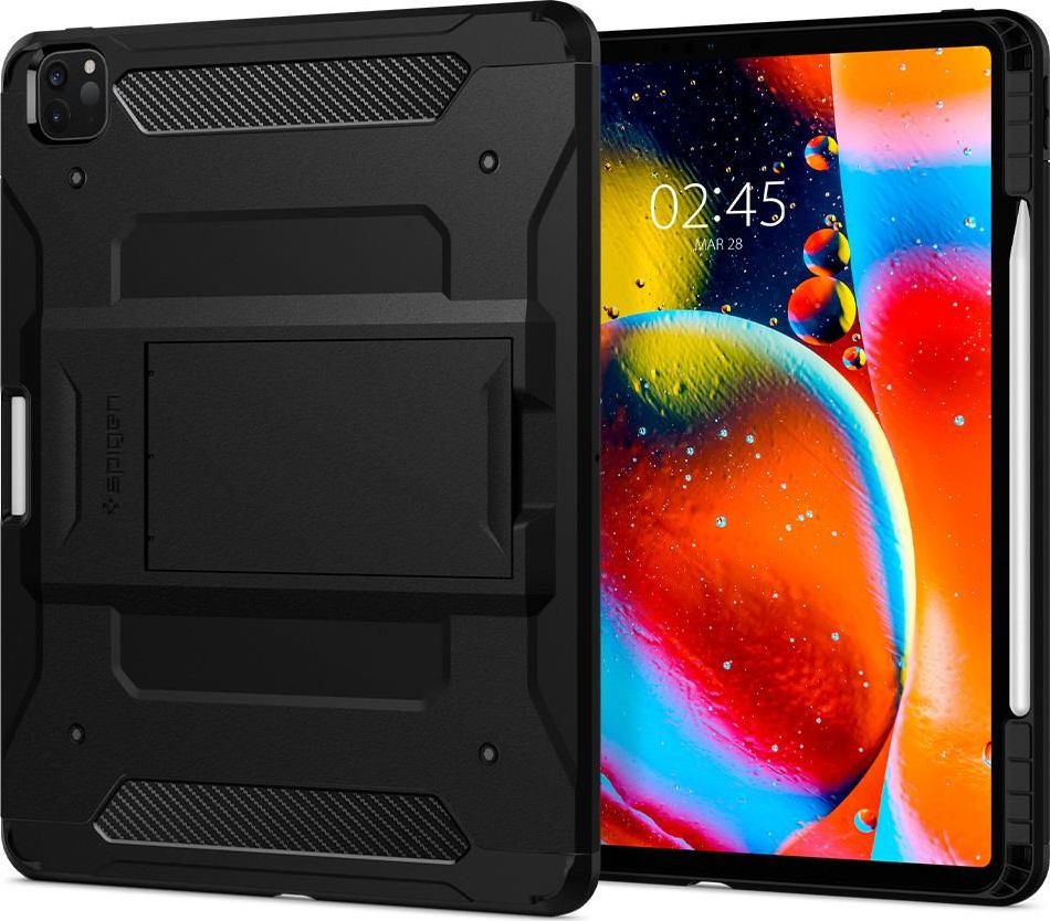 Etui na tablet Spigen Spigen Tough Armor PRO iPad Pro 12,9" 2018/2020 czarny/black ACS01027