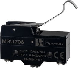 Spamel Łącznik miniaturowy dźwignia gięta długa (MS1706)