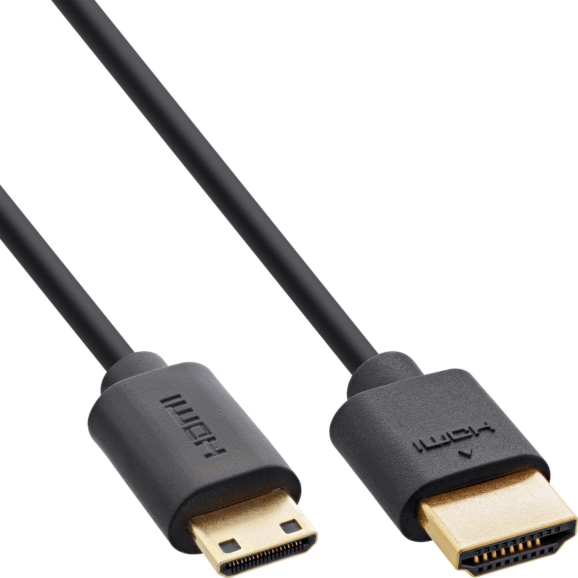 Kabel InLine HDMI - HDMI 0.5m czarny (17955C)