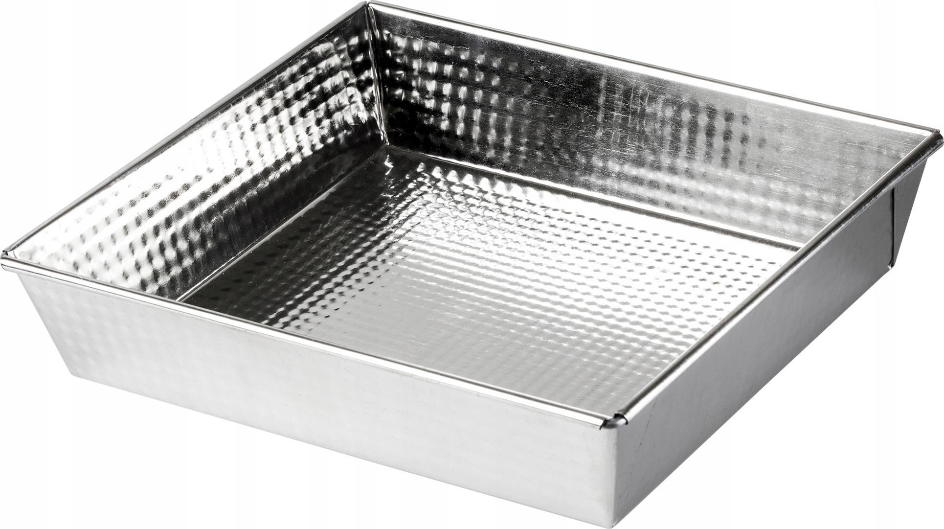 Kadax BLACHA FORMA DO PIECZENIA CIASTA FAKTUROWANA 28cm