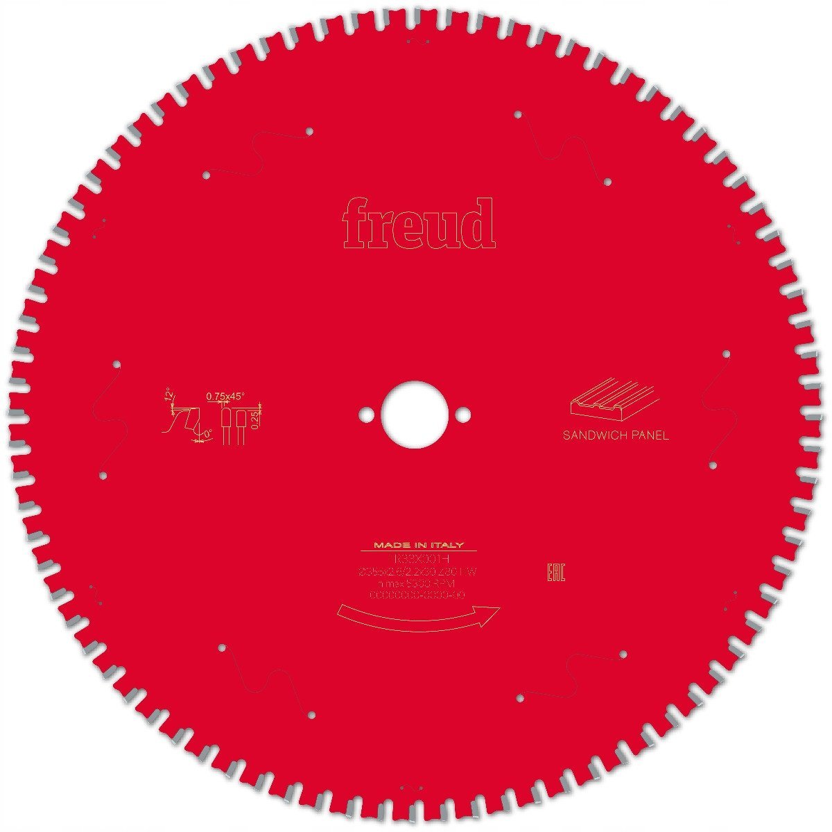 Tarcza Pil. FR33X001H 355X2,6X30-80