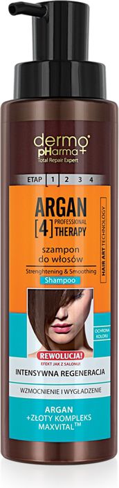 Dermo Pharma Argan Therapy Regenerujący szampon do włosów 400ml
