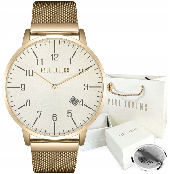Zegarek damski Paul Lorens KADOMA-4D1 Z GRAWEREM