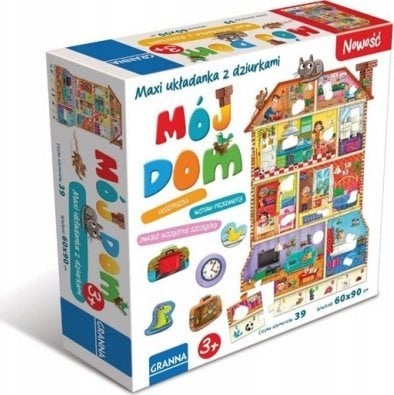 Granna UKLADANKA EDUK MOJ DOM 39EL PLX GRN PUD