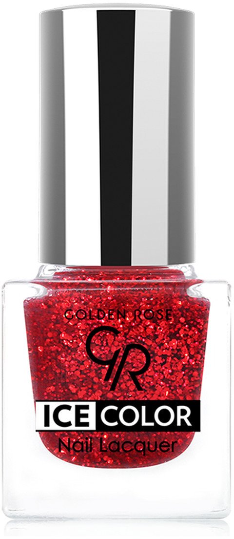 Golden Rose Ice Color lakier do paznokci Brokatowy 6ml (227)