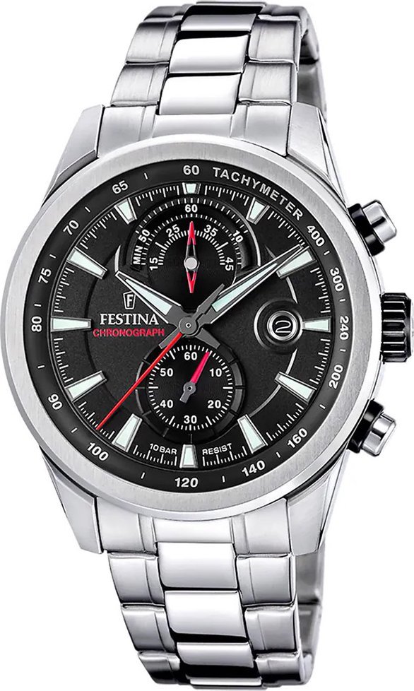 Zegarek męski Festina F20694-6 srebrny