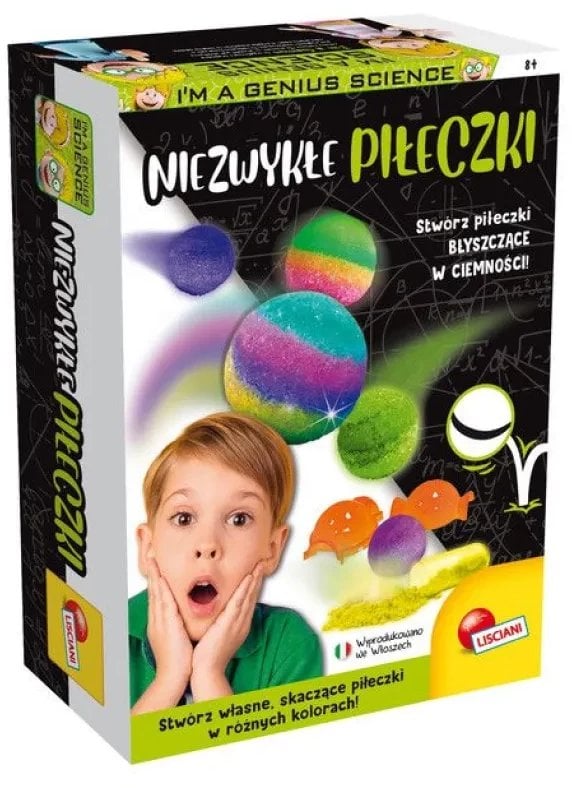 Lisciani I_m a genius Niezwykłe piłeczki 12937