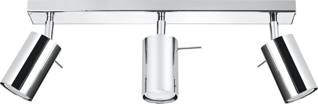 Lampa sufitowa Sollux WNĘTRZARSKIE Plafon RING 3 chrom