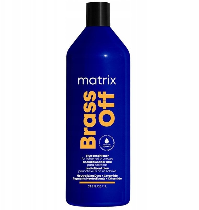 Matrix Brass Off Colour Protecting Blue Toning Conditioner for Lightened Brown