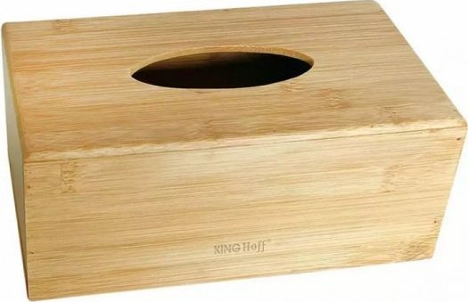 KingHoff POJEMNIK BAMBUSOWY NA CHUSTECZKI KINKGHOFF KH-1690