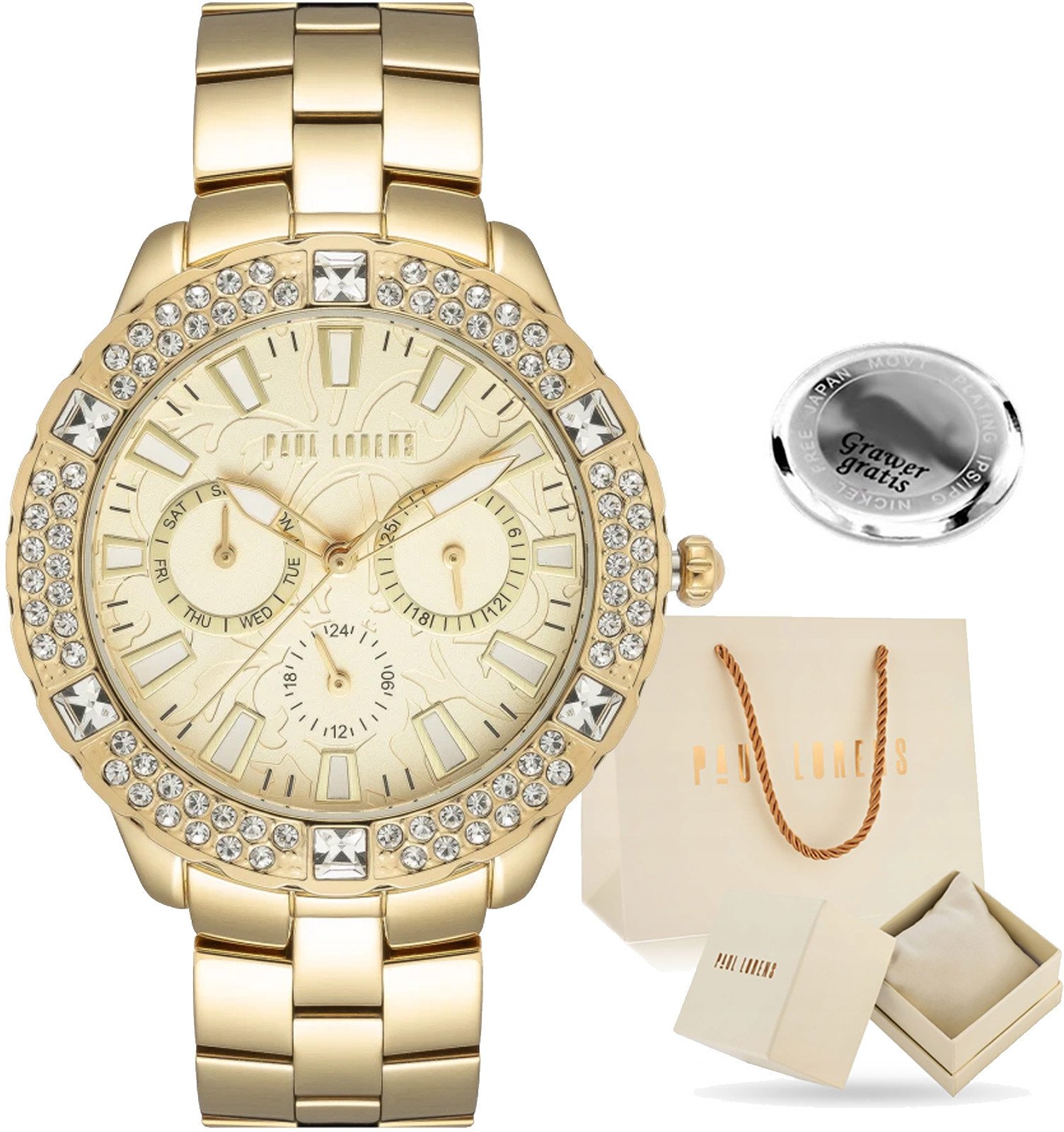 Zegarek damski Paul Lorens - NAOMI-4D1 Z GRAWEREM