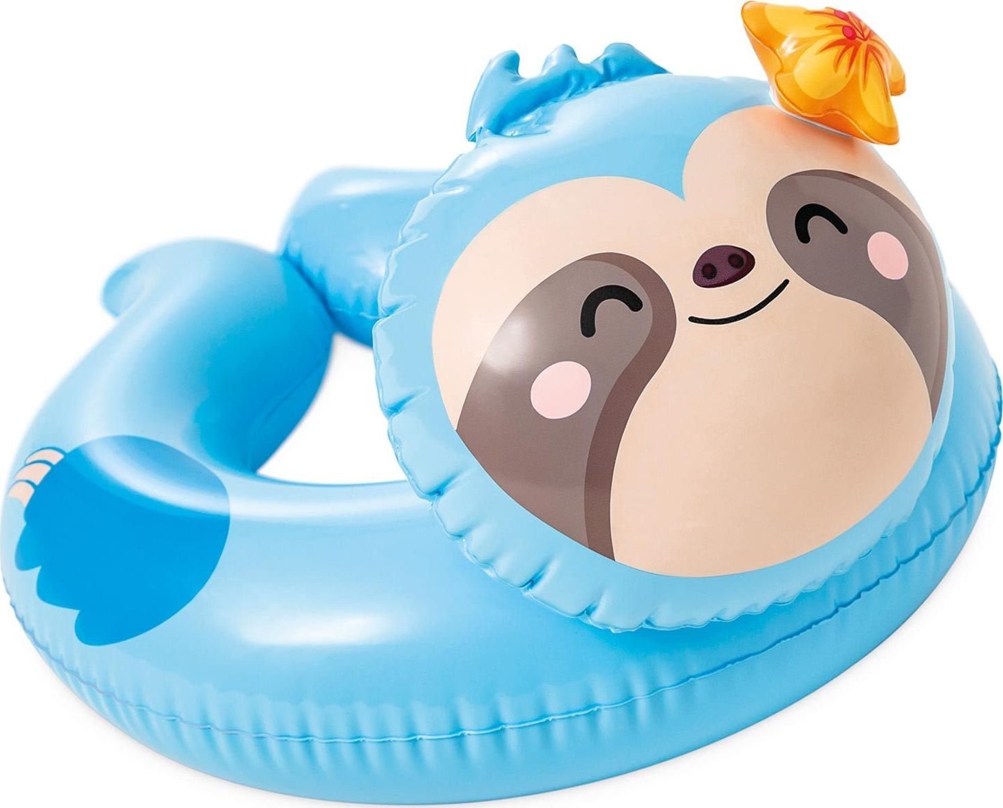 Intex Kółko do pływania na basen, leniwiec, Intex, 58x55 cm, niebieski