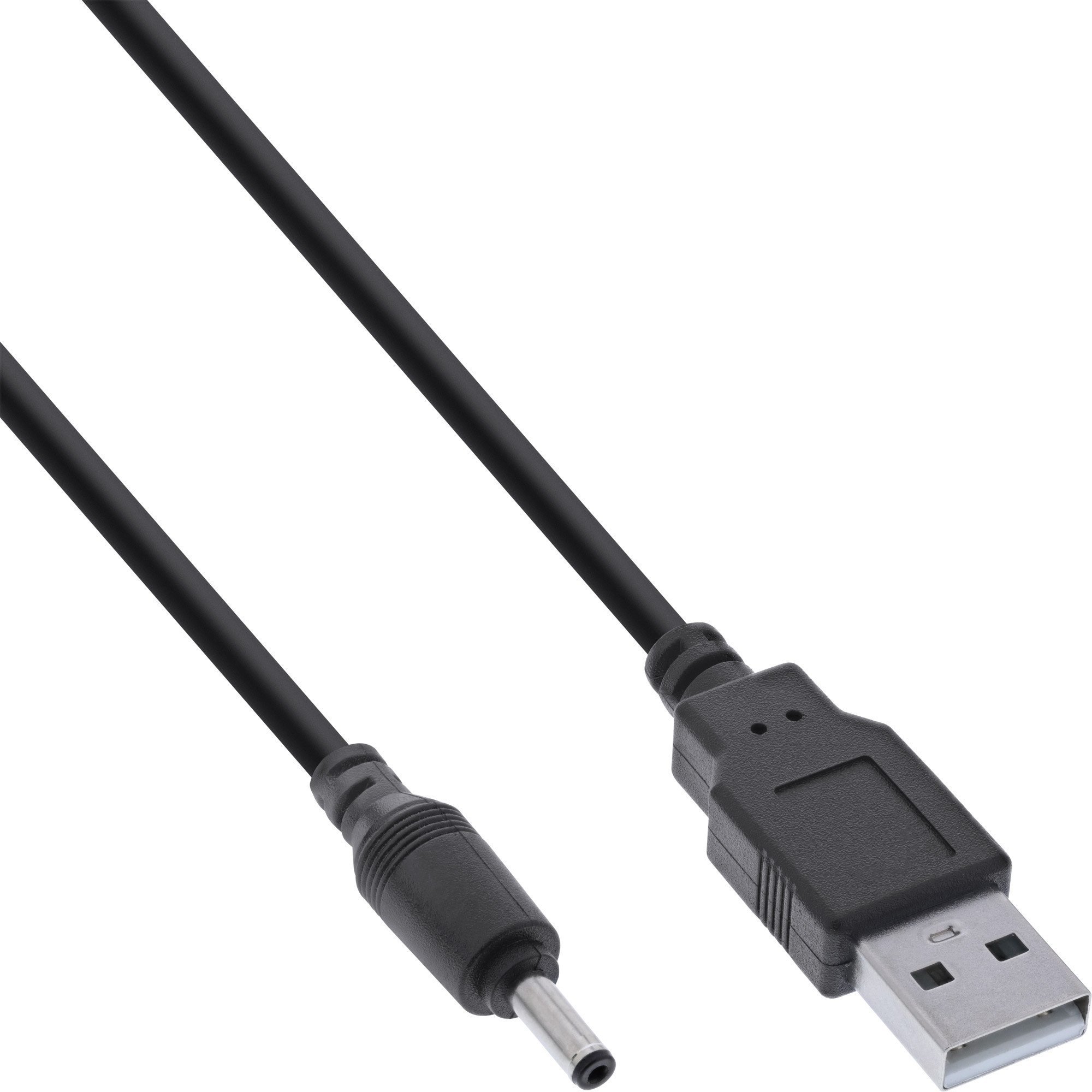 Kabel USB Axagon USB-A - DC 3.5 x 1.35 mm 1 m Czarny (26806A)