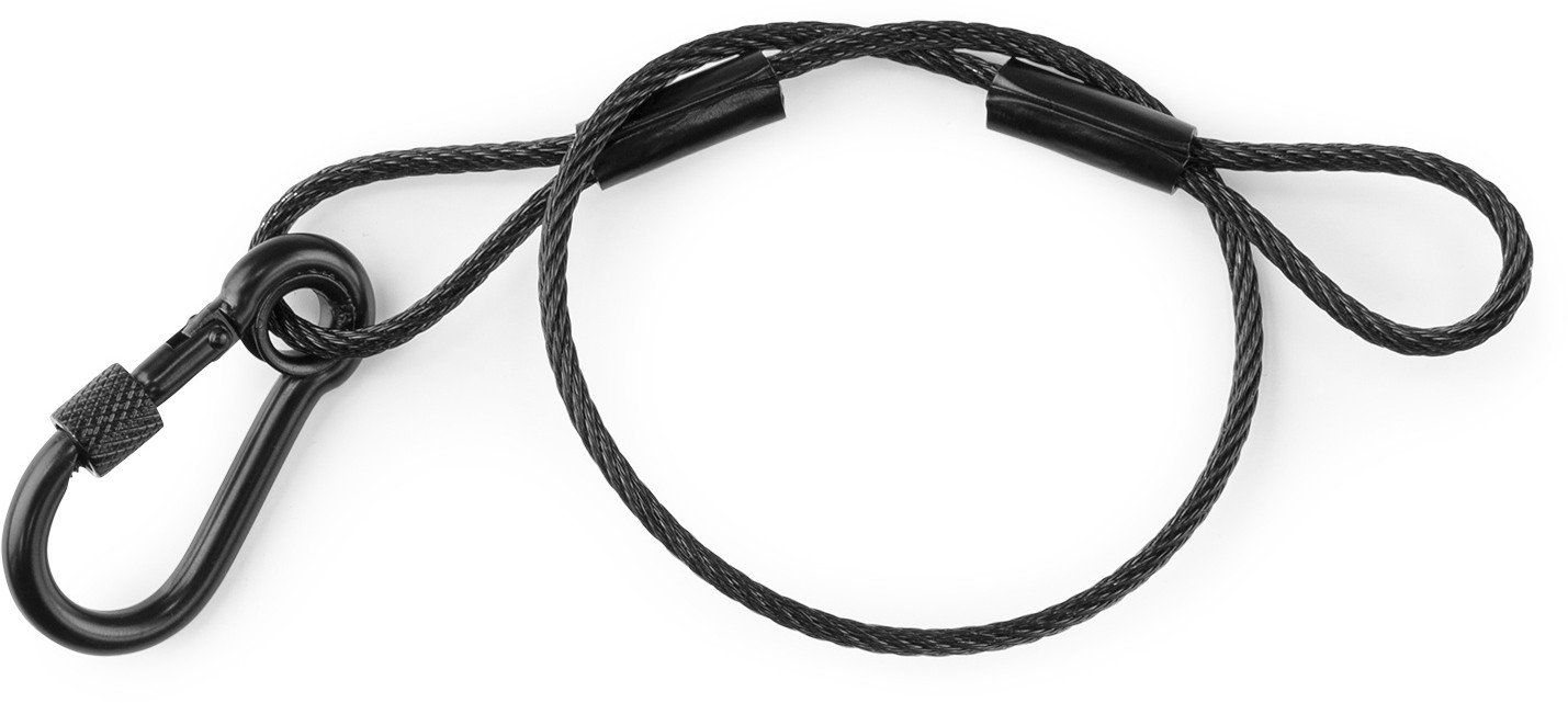 Linka zabezpieczająca SAF35 Beamz 35cmx 3mm do 30kg czarna one size