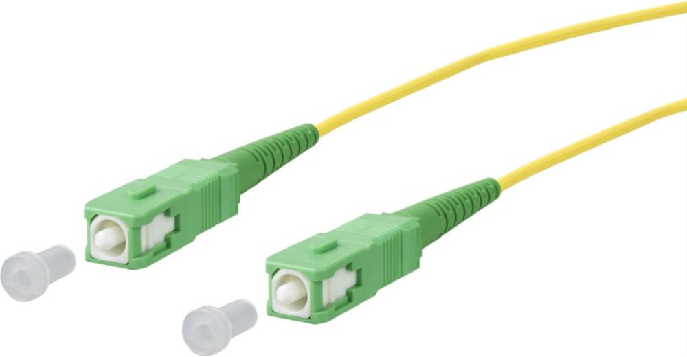 Kabel krosowy METZ CONNECT OpDAT, SC-S APC/SC-S APC OS2, 2 m